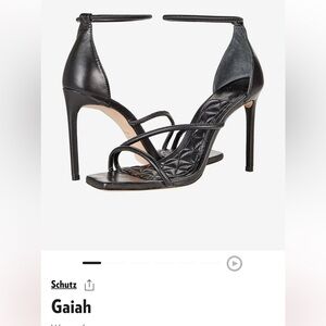 Schutz Black Heels
